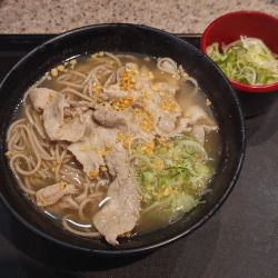 【期間限定】肉骨茶そば+ネギ増し