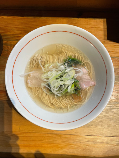 「白ラーメン(950円)」@日本橋 朱鷺の写真