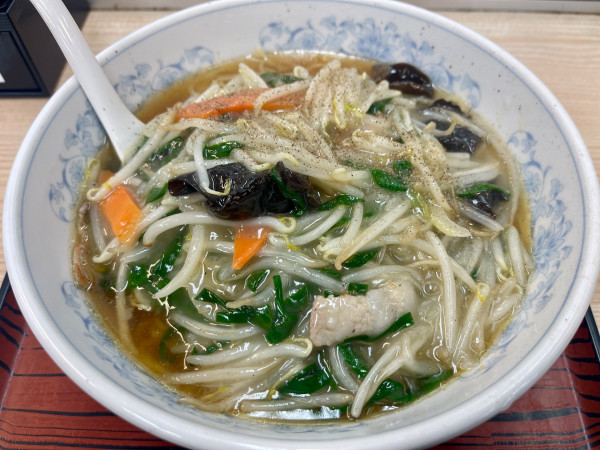 「もやしラーメン」@ぎょうざの満洲 上福岡北口店の写真