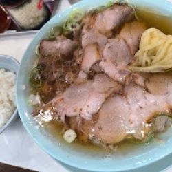 中華そば＋無料ライス(790)