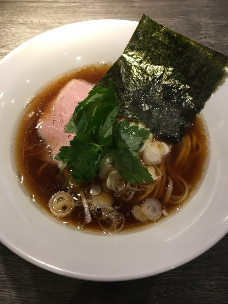 「あご煮干し中華そば(900円)」@中華そば 鍾馗 長野店の写真