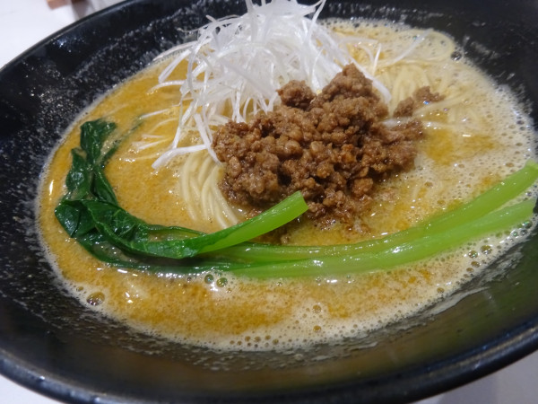 「牡蠣担々　1,300円」@夜中ラーメン 始発までの写真