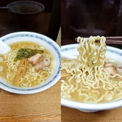 『塩中華そば (￥700)』