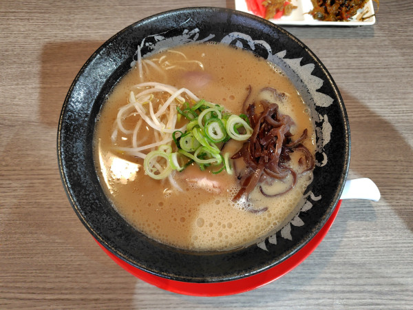 「こってり豚骨ラーメン（ふつう）780円」@龍瞳の写真