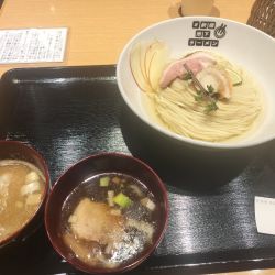 【ほたて日和】鰹昆布水のつけ麺　2200円