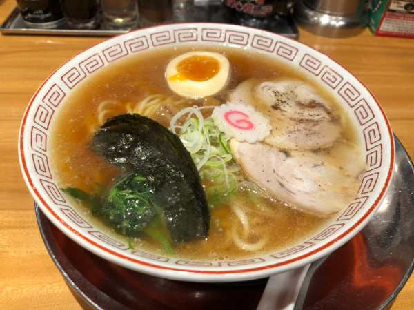 「中華そば竹下食堂」@らあめん花月嵐 ファブ南大沢店の写真