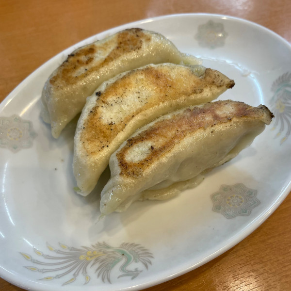 「3個焼き餃子　300円」@らーめん 香文の写真