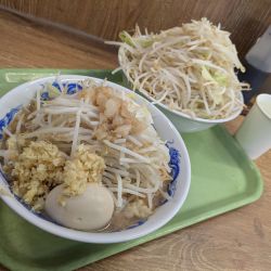 らーめん（野菜トリプル、味玉変更）840円