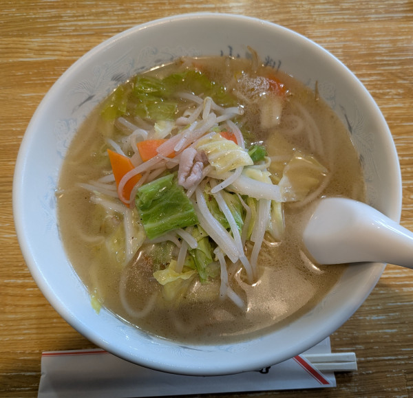 「タンメン：950円」@小判の写真