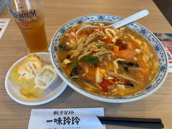 「スーラー麺」@一味玲玲 新橋本店の写真