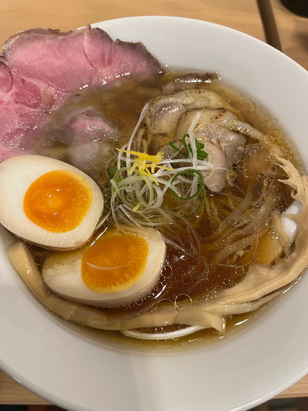 「特製鶏醤油らぁ麺（1300）」@らぁ麺 上杉の写真
