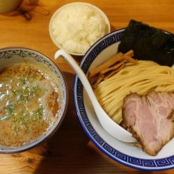 カレーつけ麺（1,000円）+ミニライス（150円）