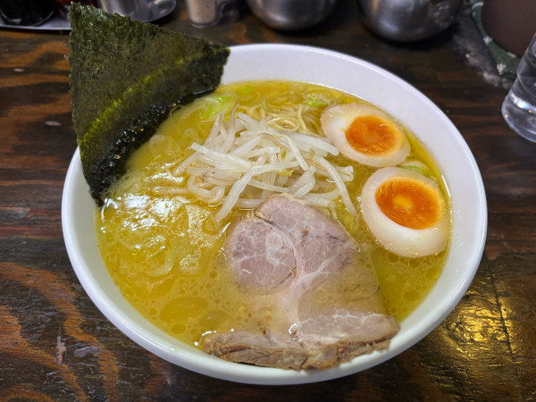 「味玉塩ラーメン（細麺）」@氣華の写真