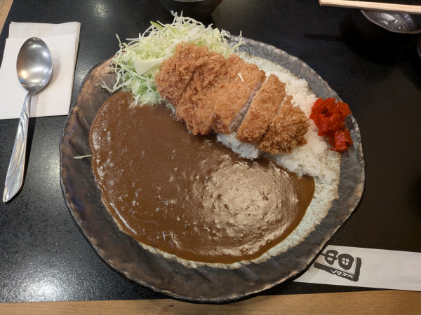 「カツカレー1,400円」@とんかつ田中の写真