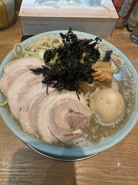「特級煮干しラーメン（大）」@煮干ラーメン 松したの写真