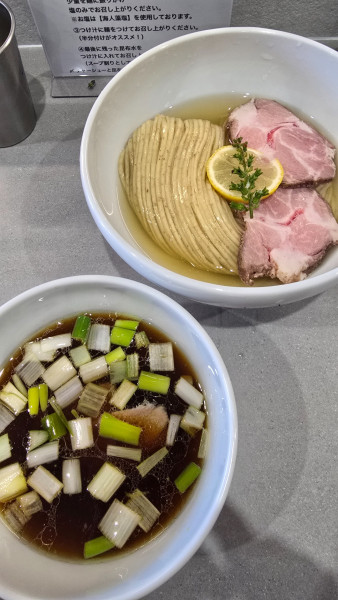 「昆布水つけ麺（並）200ｇ1200円」@Ramen Crazy Jennyの写真