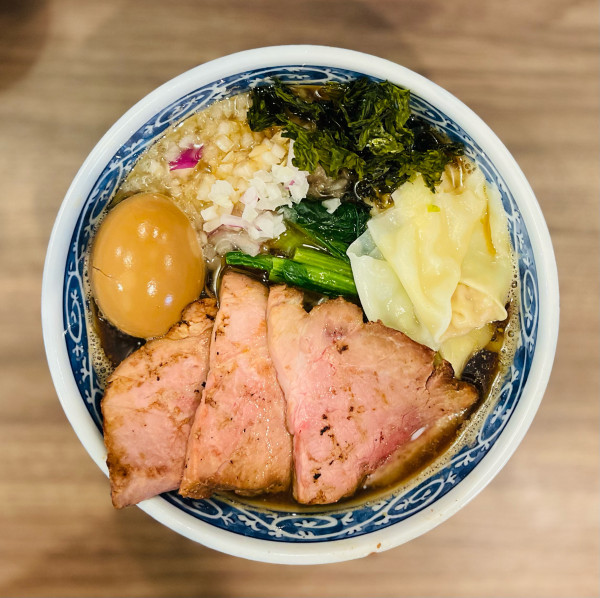 「特製生姜しょう油ラーメン、大盛り」@NOODLEパドルの写真