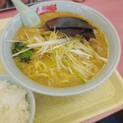 味噌ネギラーメン(大盛)(840+210円)