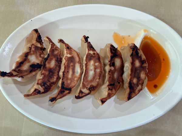 「鶏白湯らーめん餃子セット990円」@幸楽苑 ジョイフル本田千葉ニュータウン店の写真