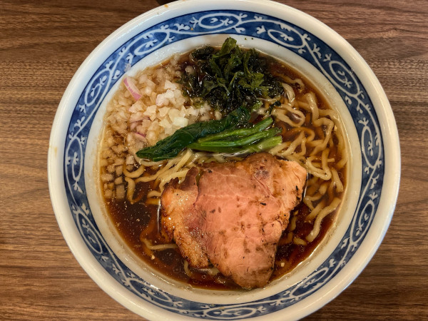 「生姜醤油ラーメン　手揉み」@NOODLEパドルの写真