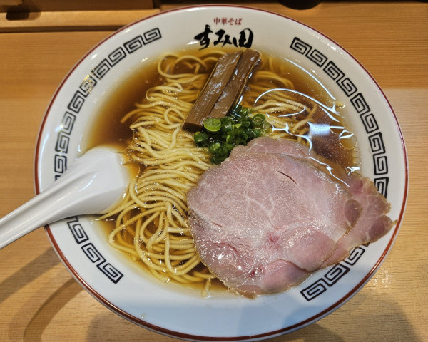 「中華そば」@中華そば すみ田 仙台駅前店の写真