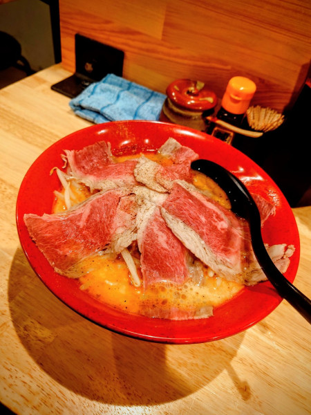 「チャーギューメン」@イツキ ザ ラーメン 宗岡店の写真