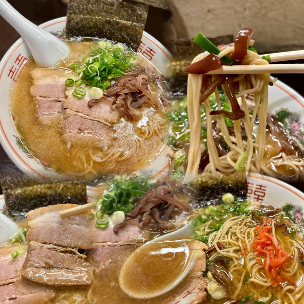 「【限定】糸島豚骨ラーメンづゅるとん950円」@づゅる麺 池田の写真