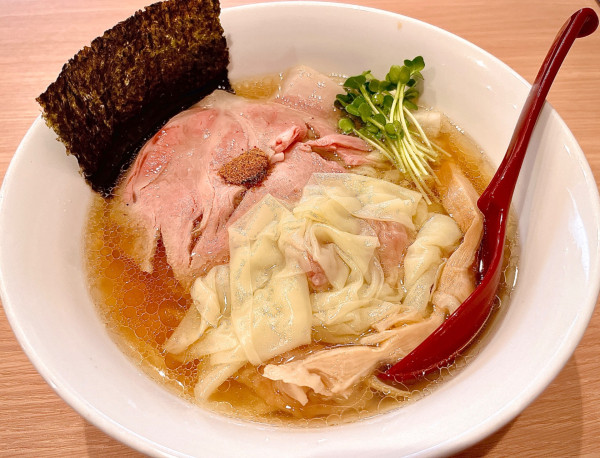 「中華そば（950円）、ワンタン（200円）」@中華そば JUN-CHANの写真