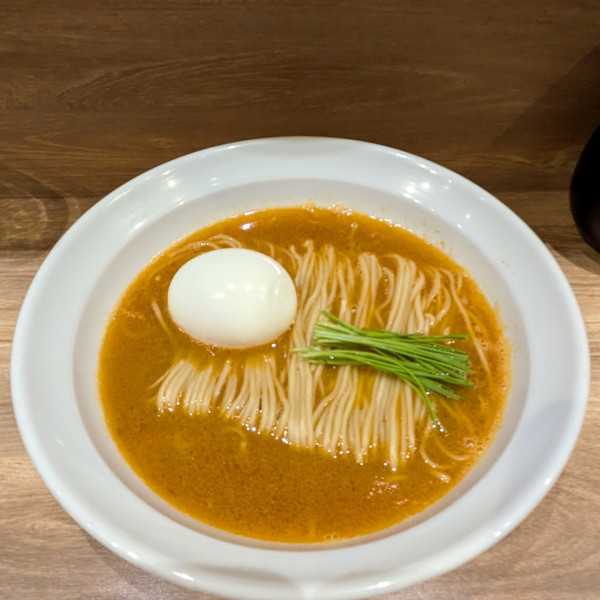 「【限定】ブイヤベースそば＋味玉」@麺庵 利休の写真