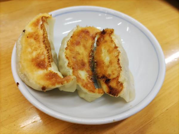 「焼き餃子（3個）」@ぎょうざの満洲 久米川南口店の写真
