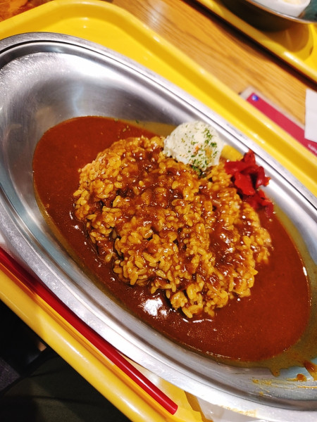 「スパイスカレー」@からふね屋珈琲店 エキマルシェ新大阪ソトエ店の写真