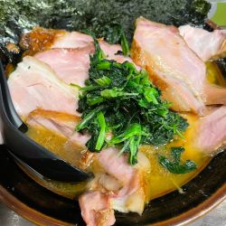 チャーシュー麺大盛り　のり　ライス