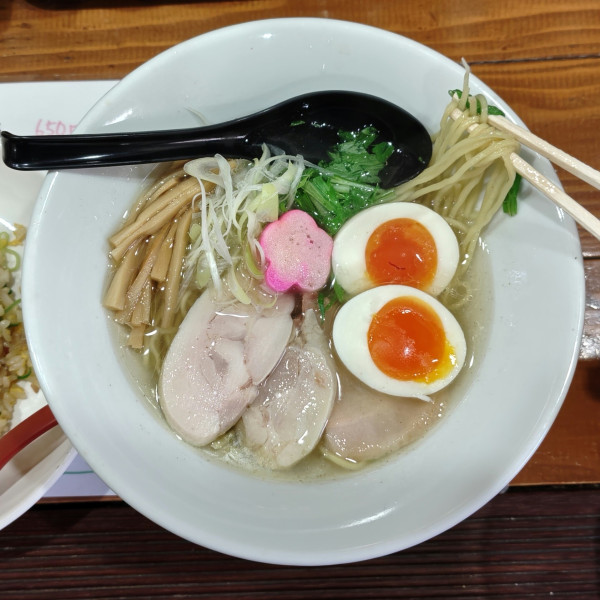 「味玉塩らぁめん（770円）」@らぁめん 高砂家の写真