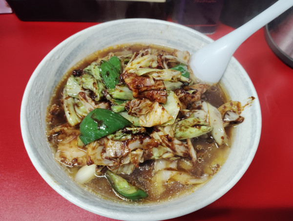 「日替わり　回鍋肉定食　　麺変更　　1080円」@あ麺んぼの写真