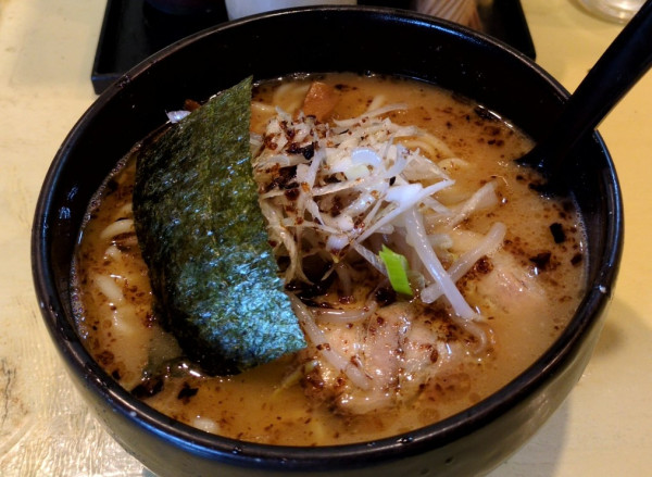 「さっぱりらーめん（太麺）」@麺屋 天王の写真