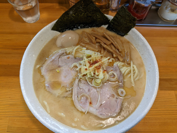 「永太塩らーめん1400円大盛100円」@麺屋 永太の写真