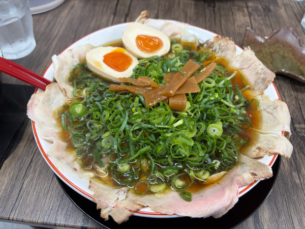 「チャーシュー麺並　ネギ、味玉トッピング」@中華そば 光洋軒 枚方店の写真