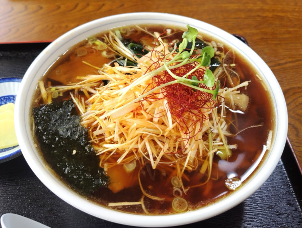 「ネギチャーシュー麺(醤油)900円」@白河ラーメンHIRO 麺風靡の写真