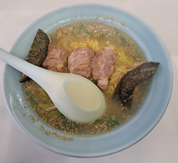 「塩ラーメン小650円」@ラーメンショップ 前沢店の写真