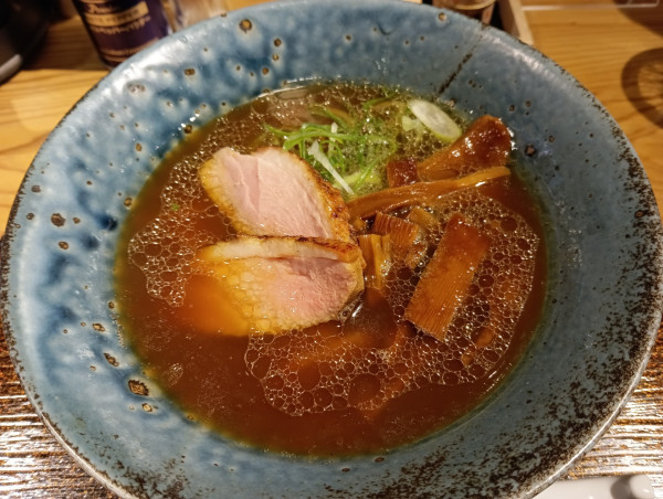 「鴨中華そば(¥1,150→無料)」@東京鴨中華そば店の写真