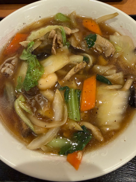 「五目麺　刀削麺」@麺 三福の写真