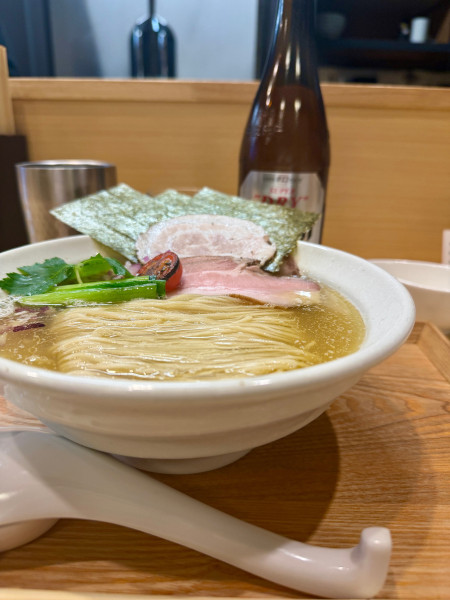 「特中華貝だし淡麗塩」@中華そば うお静の写真