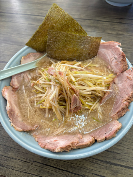 「ネギチャーシュー中」@ラーメンショップ つくば店の写真