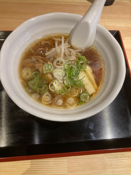 「ラーメン（６５０円）」@ラーメン 笑顔の写真