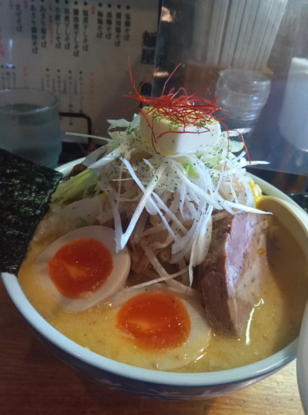 「清湯バターコーン ミニ」@麺屋 鶏口の写真