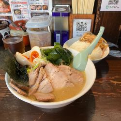 チャーシュー麺ダブル　ライス