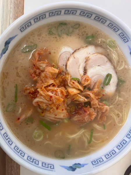 「キムチラーメン大盛800円」@三久ラーメン 常盤店の写真
