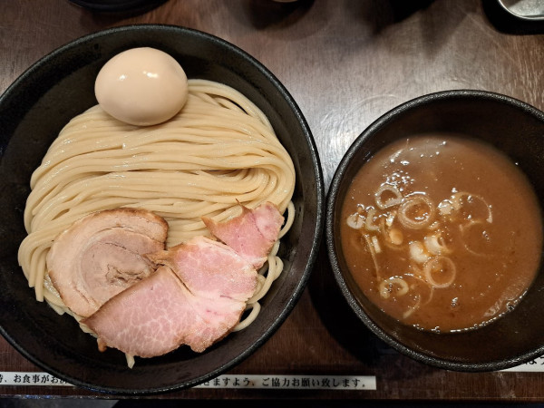 「味玉つけめん(大)」@麺や 新倉の写真