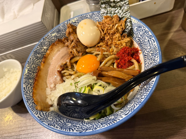 「まぜそば→狼麺」@狼煙 〜NOROSHI〜の写真