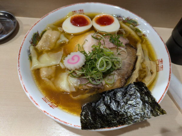 「【限定】生姜醤油ラーメン」@手揉み中華そば 中村の写真